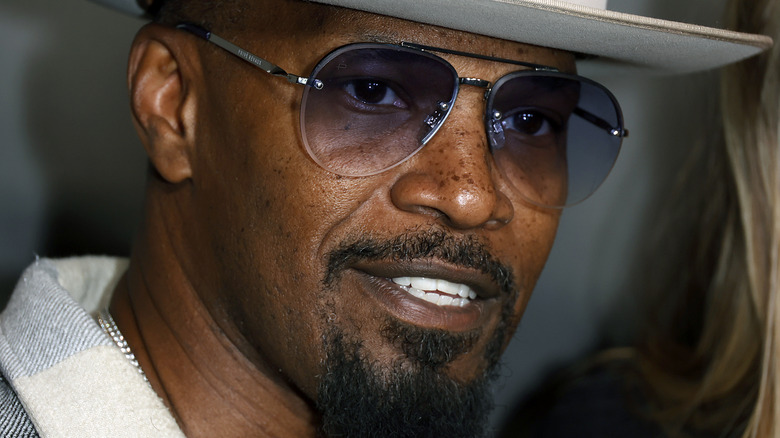 Jamie Foxx in glasses