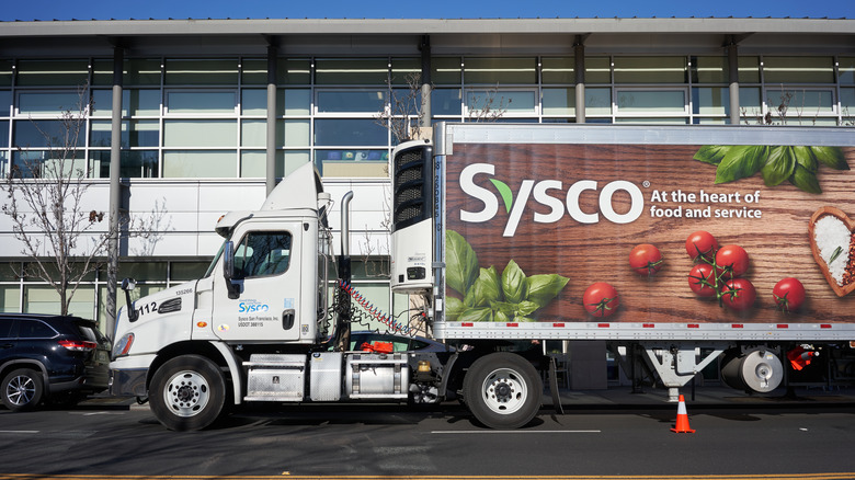 Sysco delivery truck