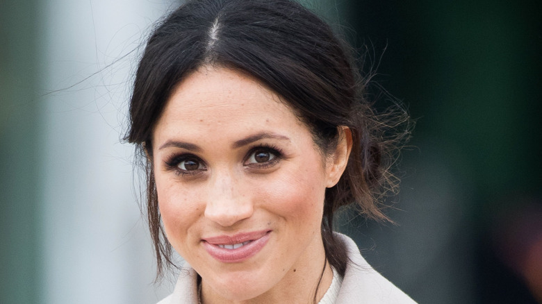 Meghan Markle smiling