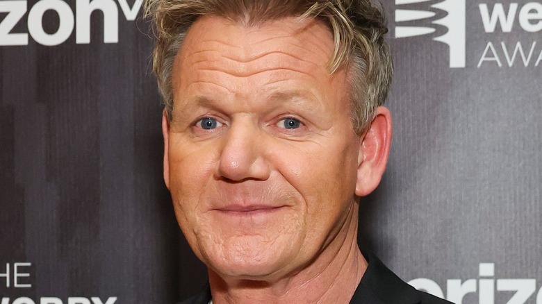 Gordon Ramsay smiling