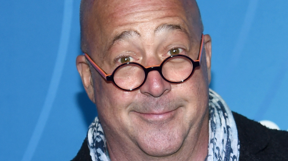 Andrew Zimmern eyebrow raise