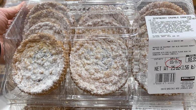 Costco's Raspberry Crumble Cookies