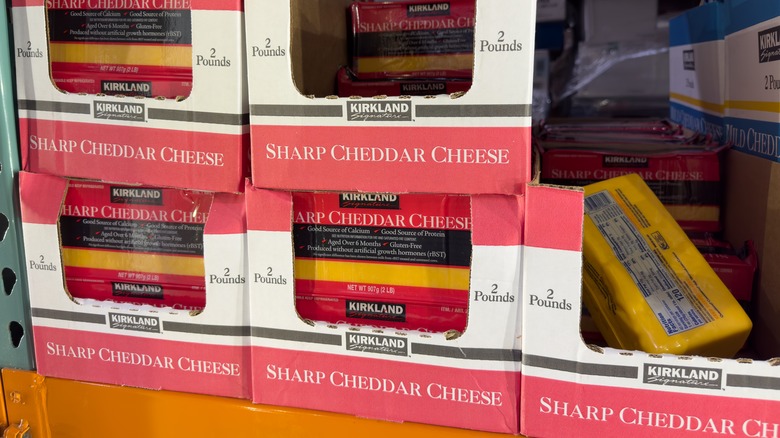 Costco cheddar cheese