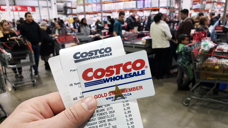 Costco member's receipt