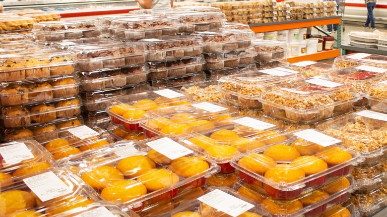 boxes of muffins at costco
