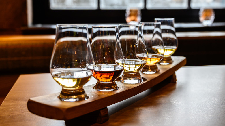 Scotch whisky varieties 