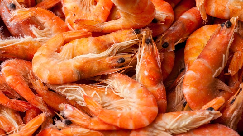 head-on shrimp in shells