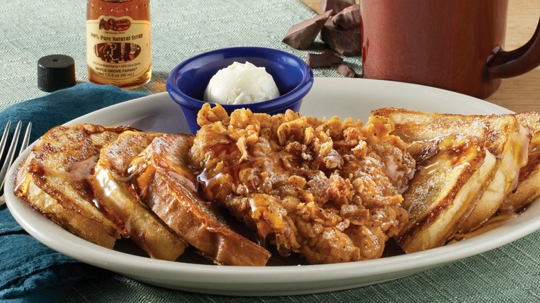 Cracker Barrel French toast meal