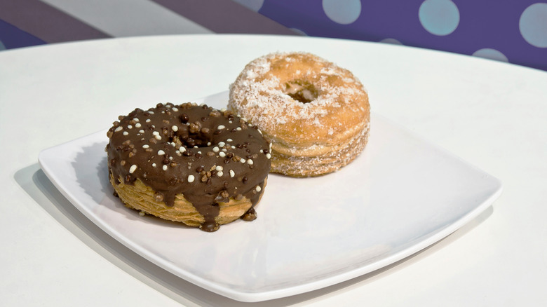 crodots on a plate