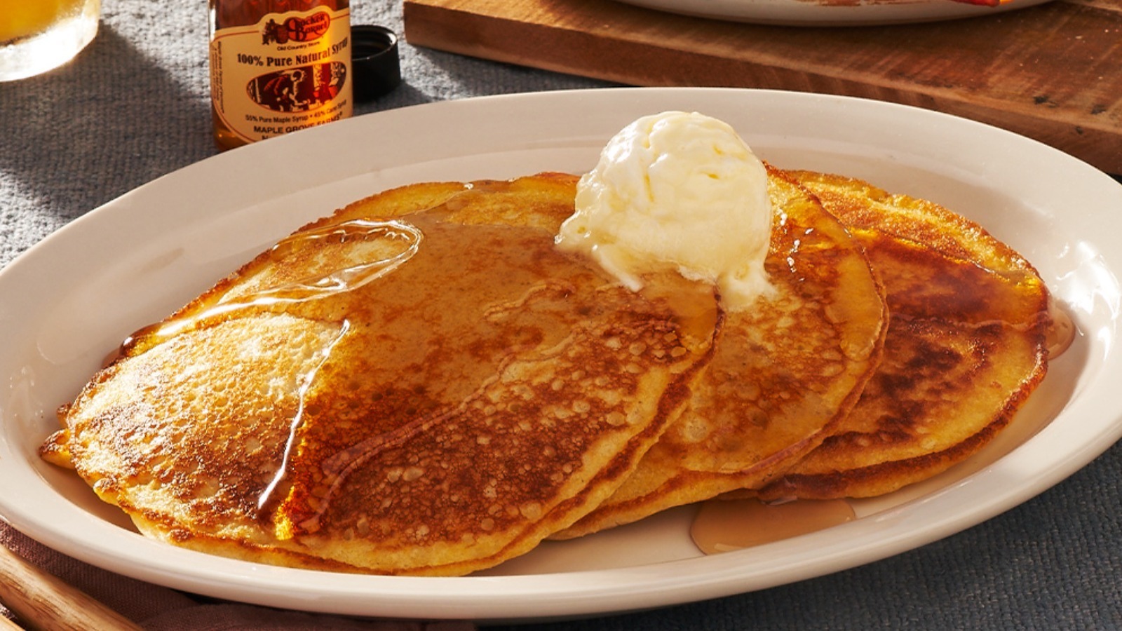 The Cracker Barrel Hack For Delicious Pancakes Every Time