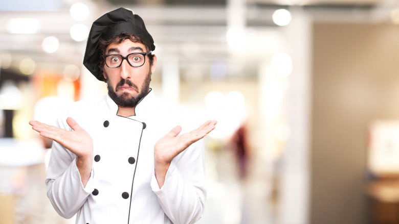 confused chef