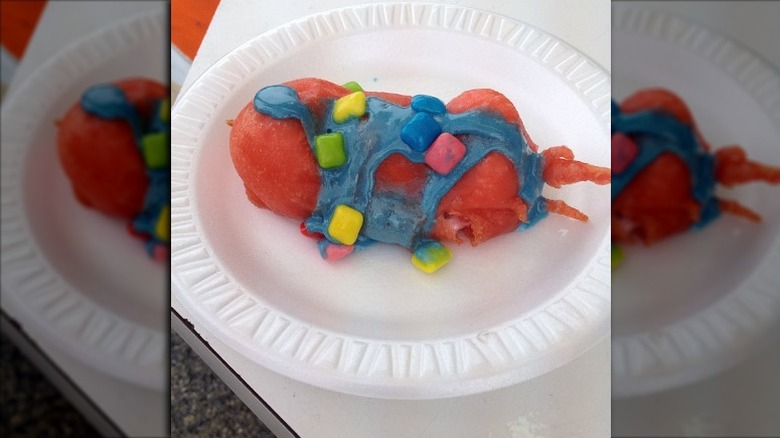 Deep-fried bubble gum