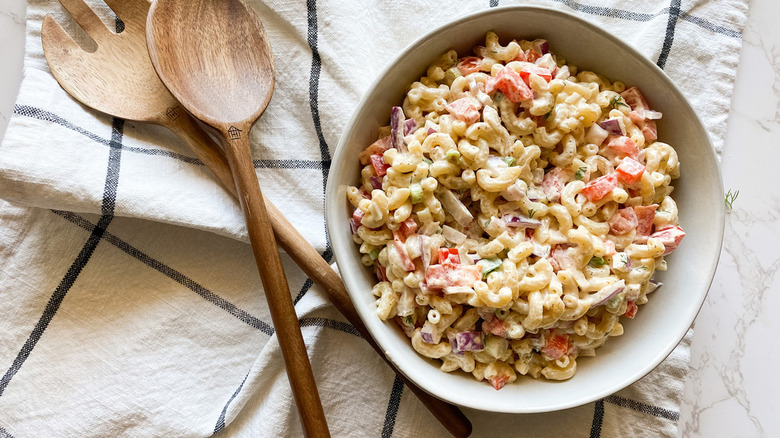 creamy pasta salad