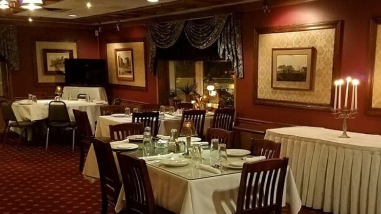 Private dining room at The Great Escape
