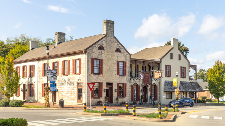 Exterior of Old Talbott Tavern