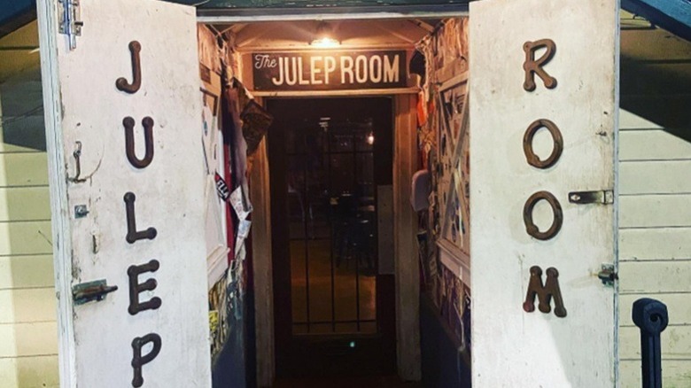 Entrace to The Julep Room