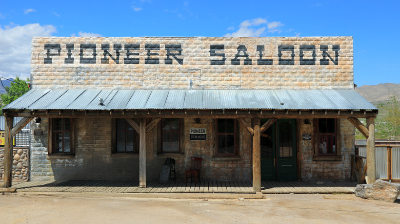 Exterior of Pioneer Saloon