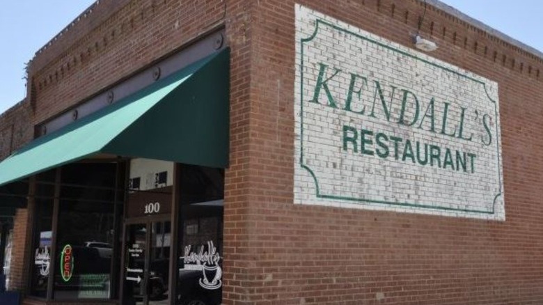 Exterior of Kendall's Restaurant
