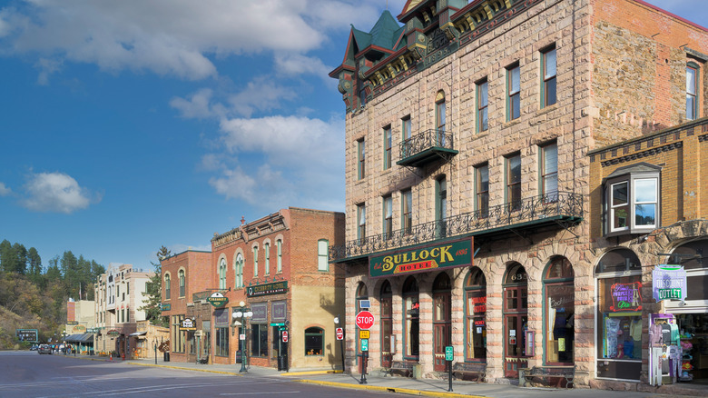The street where Bullock Hotel sits on