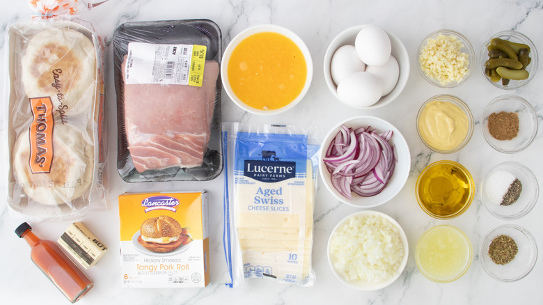cuban-style breakfast sandwich ingredients