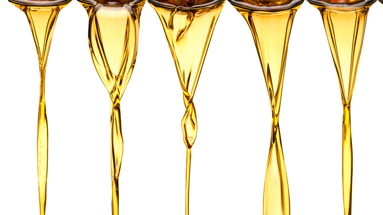 Oil dripping