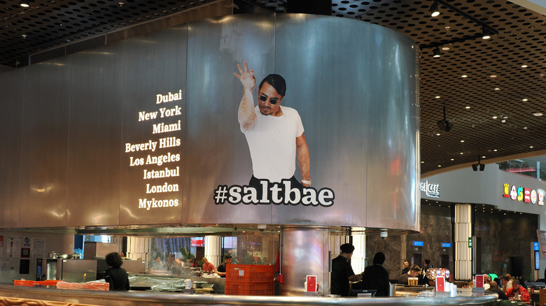 Salt Bae restaurant in Istanbul