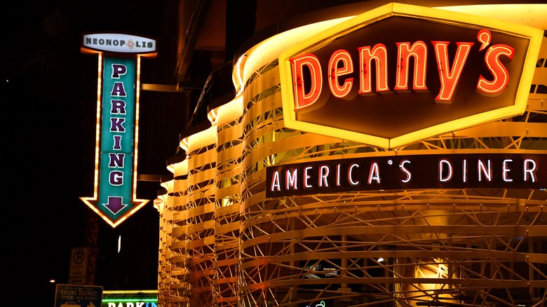 Denny's on Fremont Street puts booze, weddings and Elvis on the