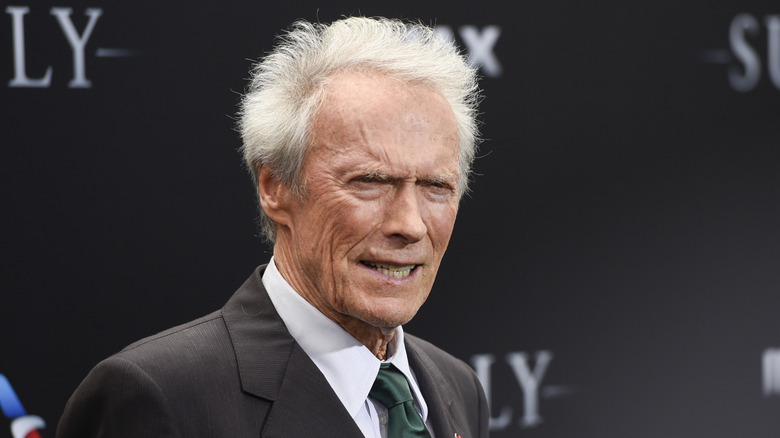 Clint Eastwood on red carpet