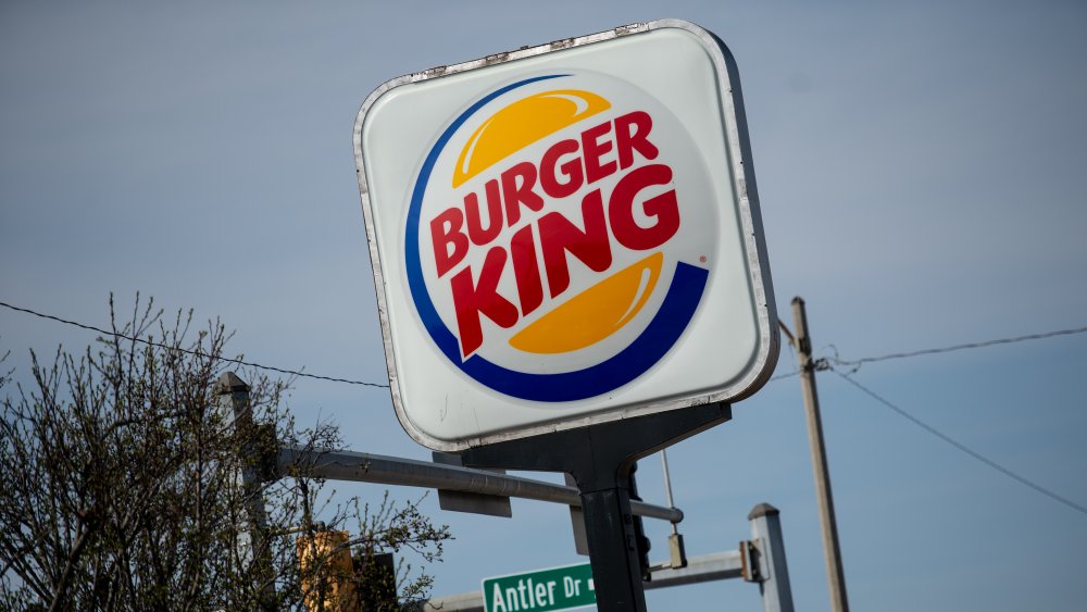 Burger King sign