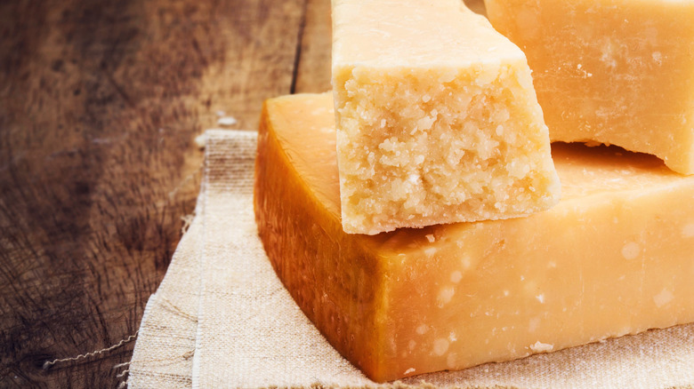 parmesan cheese with rind