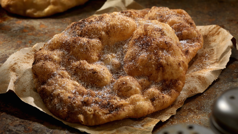 cinnamon elephant ears on paper