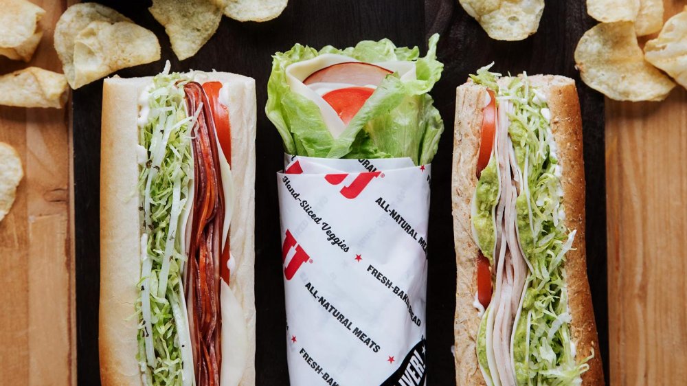 Customizable sandwiches options from Jimmy John's