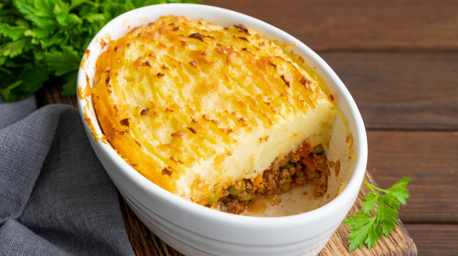 The Difference Between Shepherd's And Cottage Pie Is In The Filling