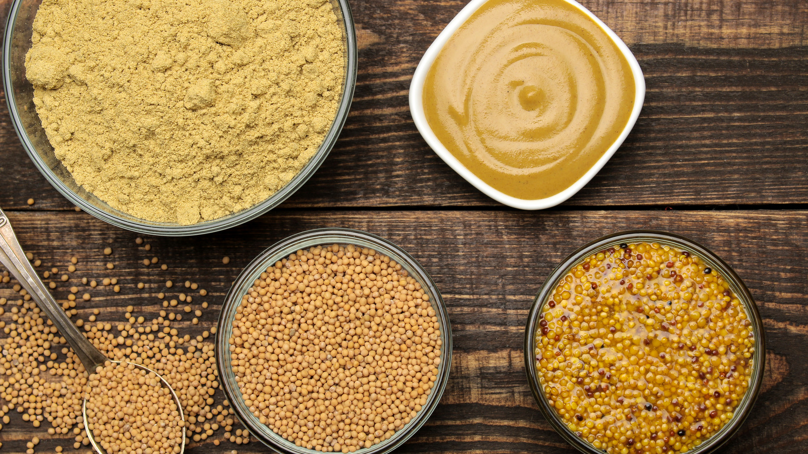 The Difference Between Yellow Mustard And Spicy Brown Mustard