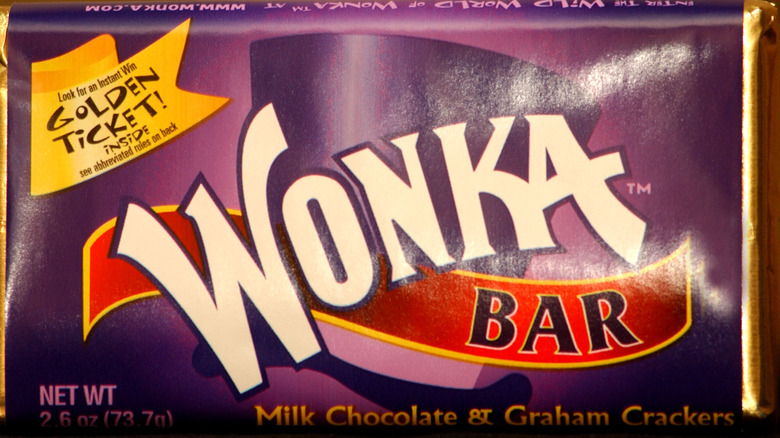 willy wonka chocolate bar