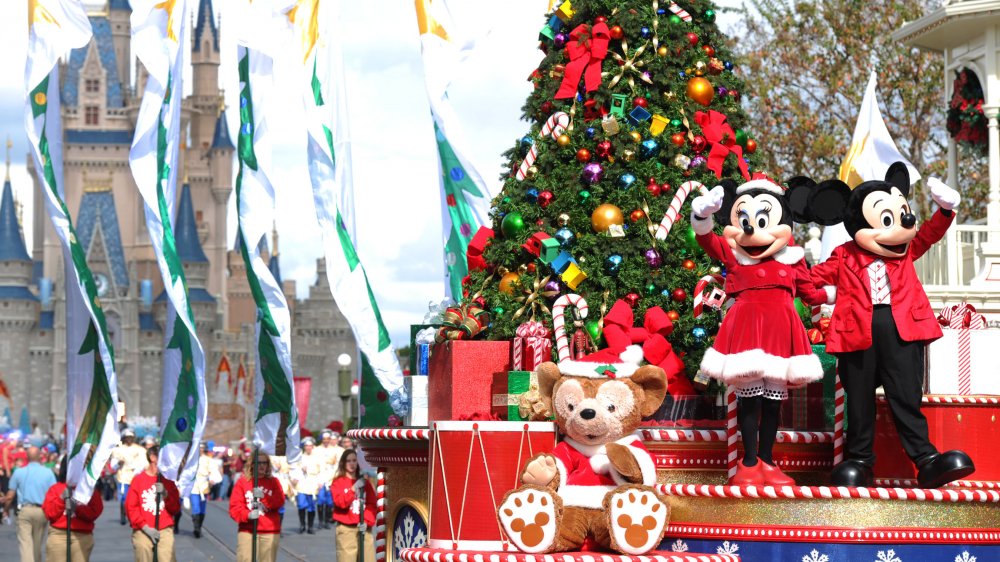 Disney World Christmas parade