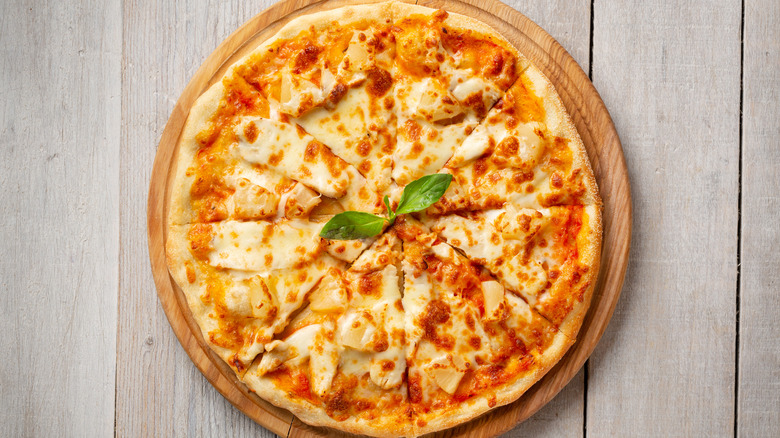 Chicken pizza