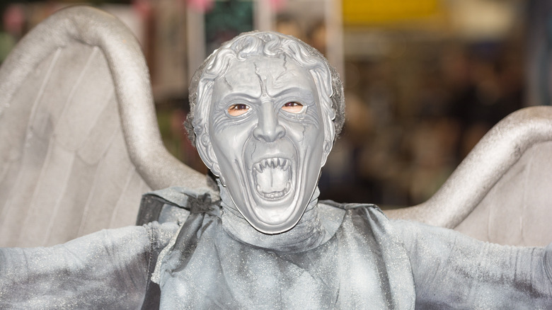 Weeping Angel cosplay from Doctor Who