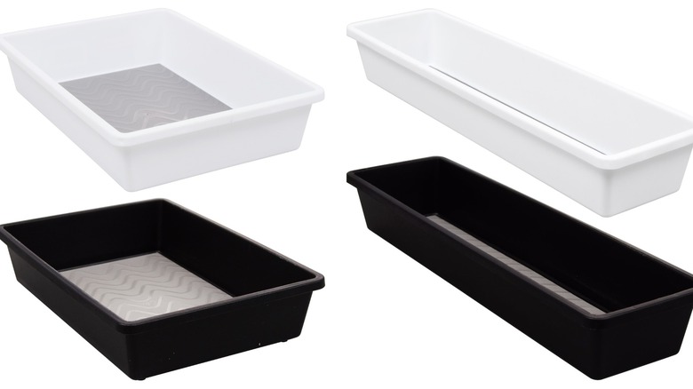 Dollar Tree kitchen and drawer organizers