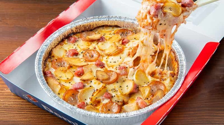 Cheesy Pizza Rice Bowl Garlic Master