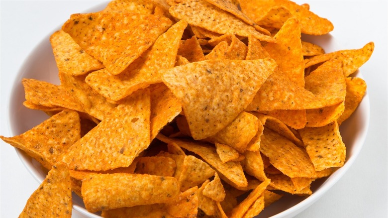 Doritos in bowl