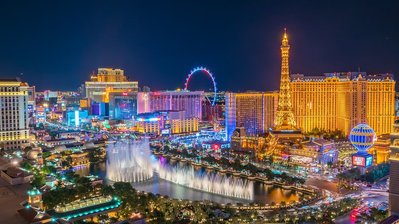 The city of Las Vegas, Nevada