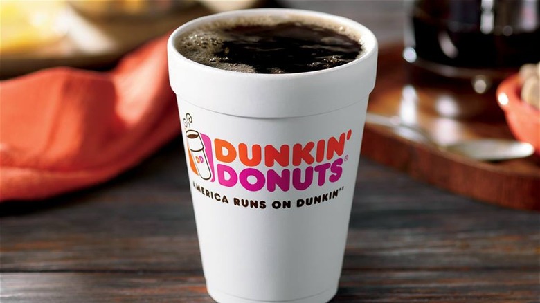 Dunkin' coffee