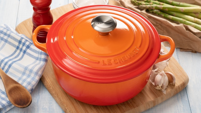 Colorful Dutch oven