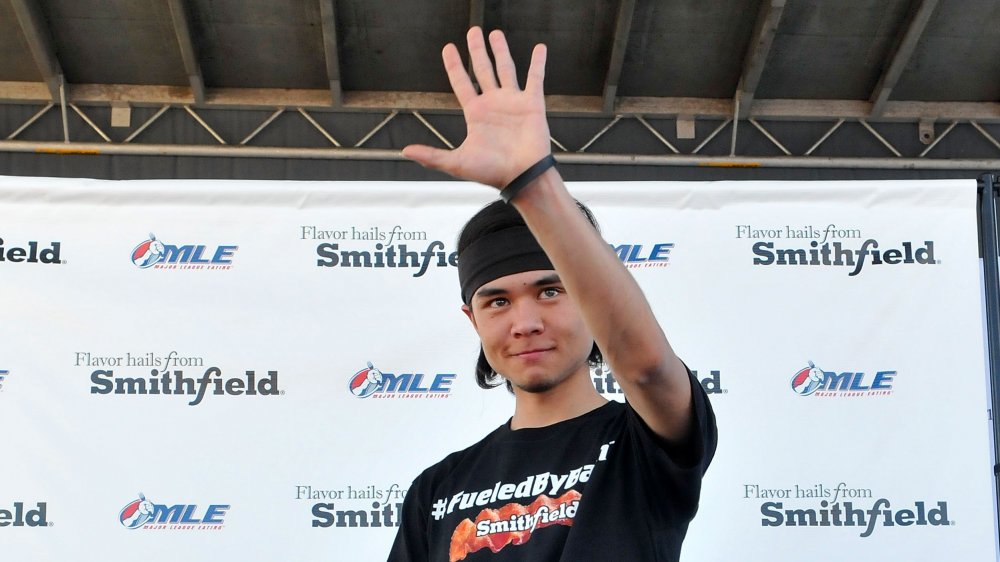 Competitive eater Matt Stonie