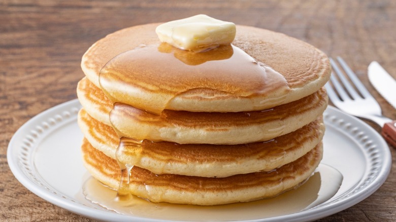 Stack of pancakes