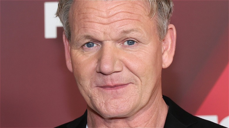 Close up of Gordon Ramsay