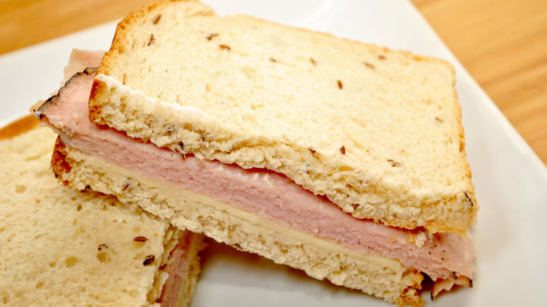 A ham sandwich
