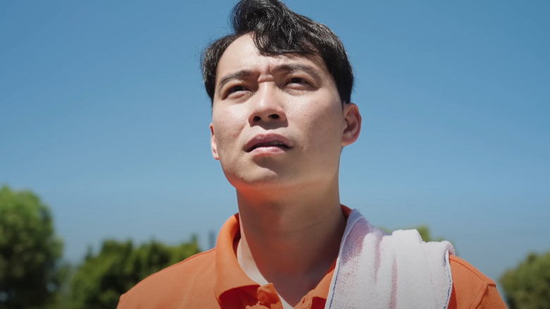 Nigel Ng performing as Uncle Roger