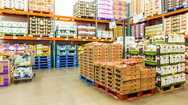 Costco store interior